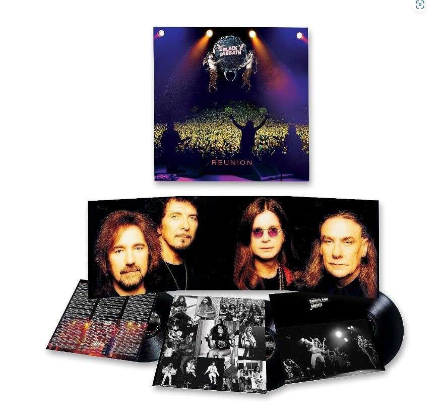Black Sabbath Reunion LP multicolor