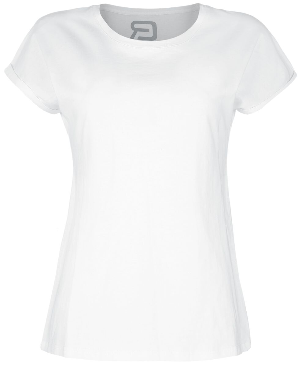 T-Shirt für Damen  weiß Weißes T-Shirt von RED by EMP
