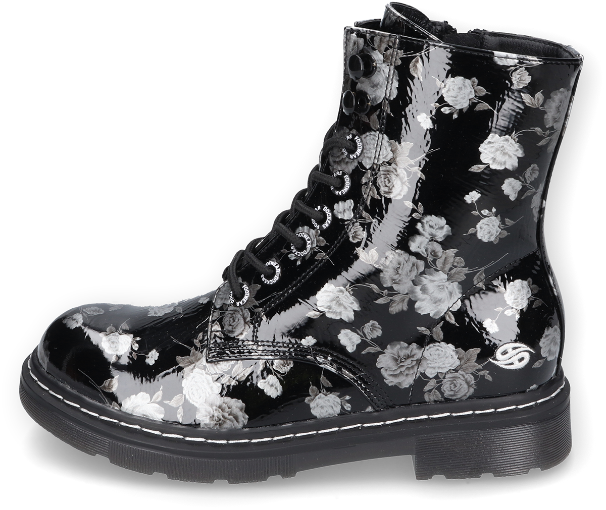 Dockers by Gerli Schnürboots Boot schwarz multicolor