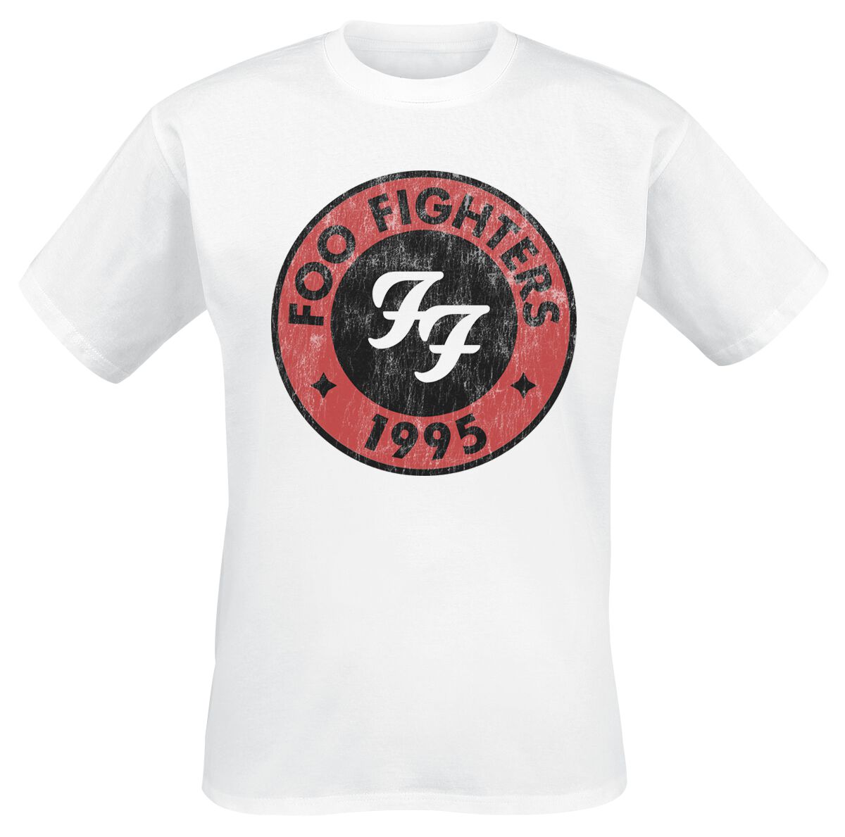 Foo Fighters 1995 T-Shirt Weiß In Xxl
