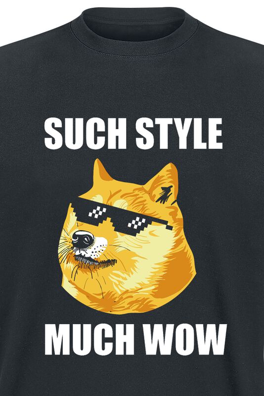 Wohnen & Freizeit Funartikel Such Style Much Wow | Tierisch T-Shirt