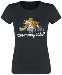 How many cats are too many cats?, Tierisch, T-Shirt