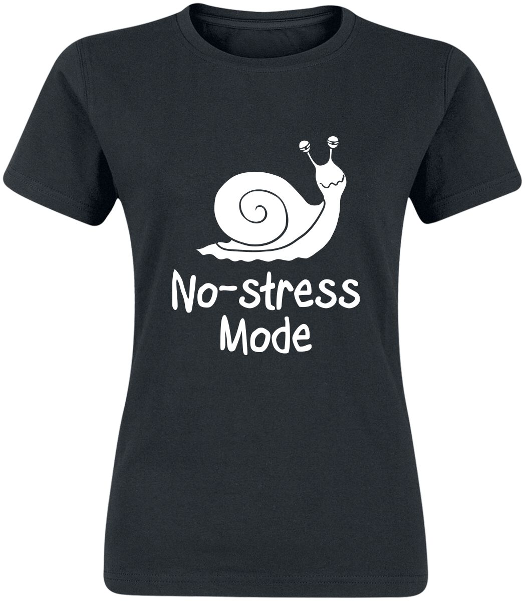 Tierisch No-stress mode T-Shirt black