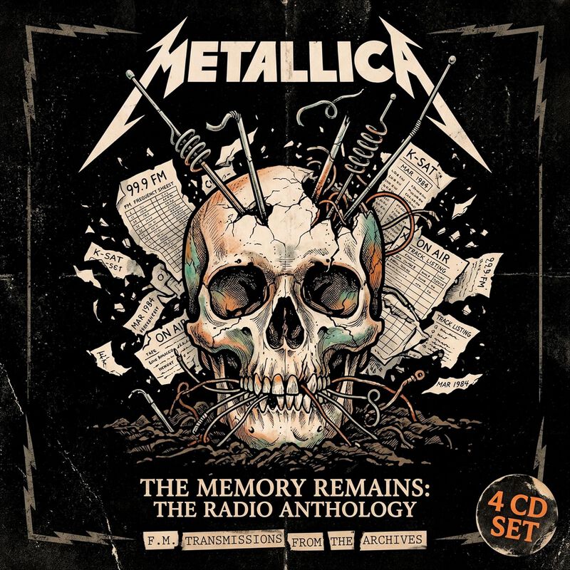 The Memory Remains: The Radio Anthology von Metallica - 4-CD (Standard)