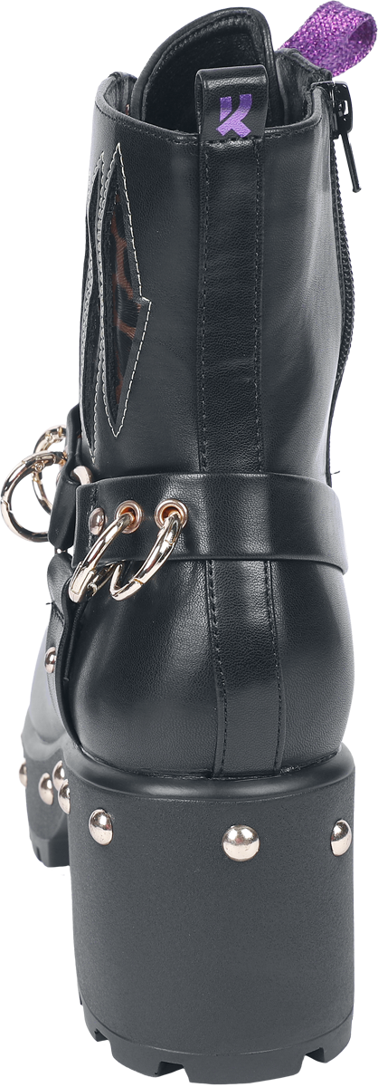 5056852107515 - Monster High - Lucia Werewolf Military Studded Boots Boot schwarz in EU41