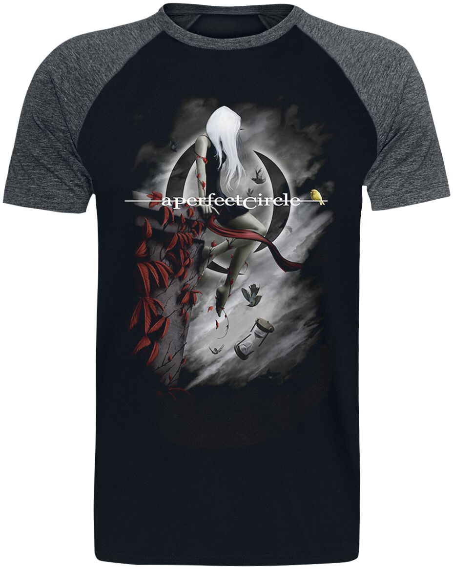 A Perfect Circle Hourglass T-Shirt schwarz grau