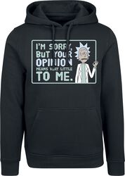 Your Opinion, Rick And Morty, Kapuzenpullover