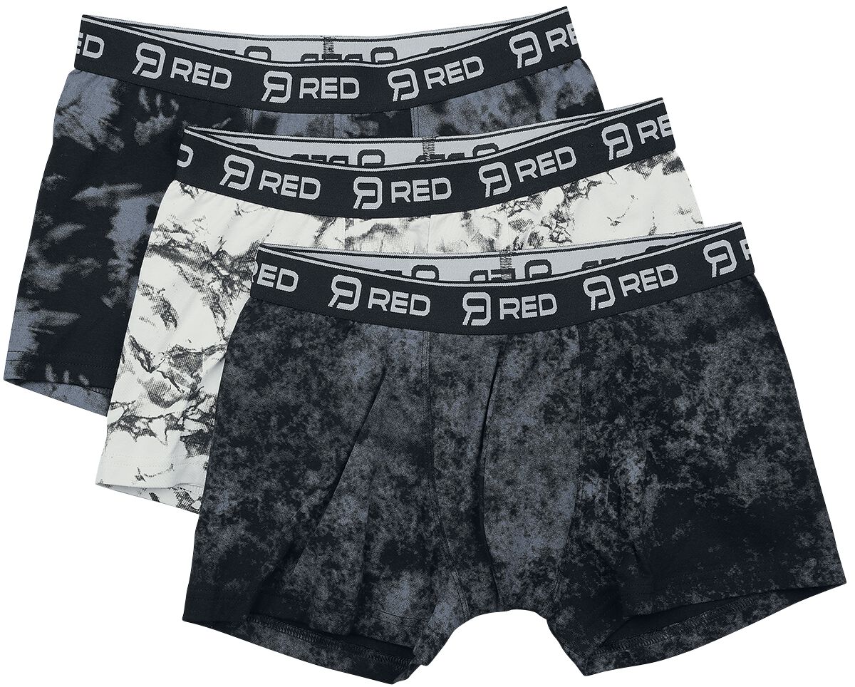 RED by EMP Boxershorts with Various Patterns Boxer Shorts Set black