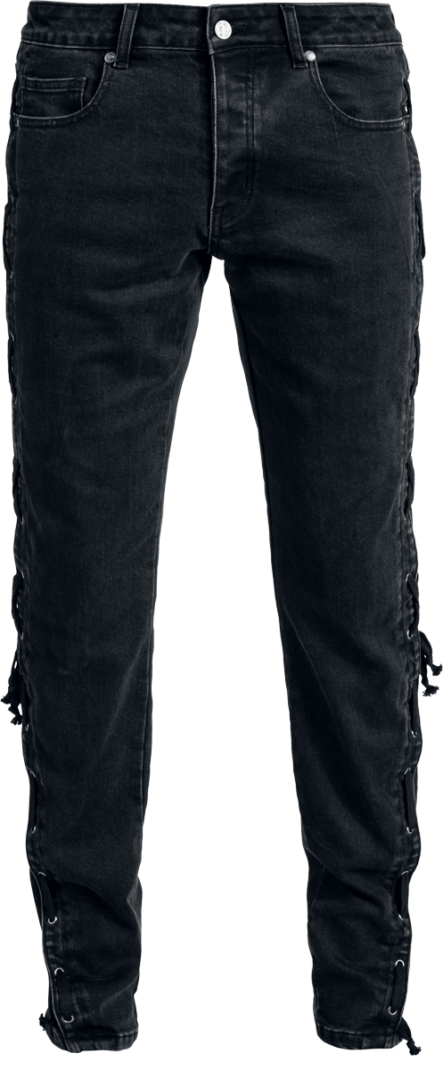 Jeans  di Black Premium by EMP - Celtic fine lines Jeans Johnny - Uomo - nero