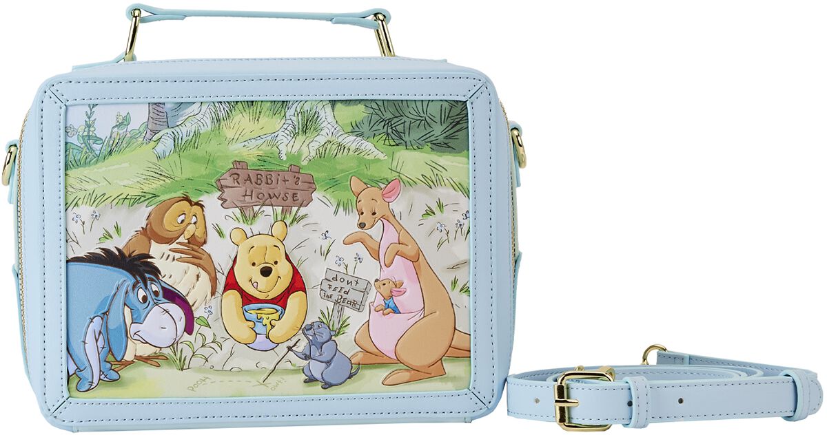 Winnie The Pooh - Disney Handtasche - Loungefly - Winnie And Friends - für Damen - multicolor  - Lizenzierter Fanartikel