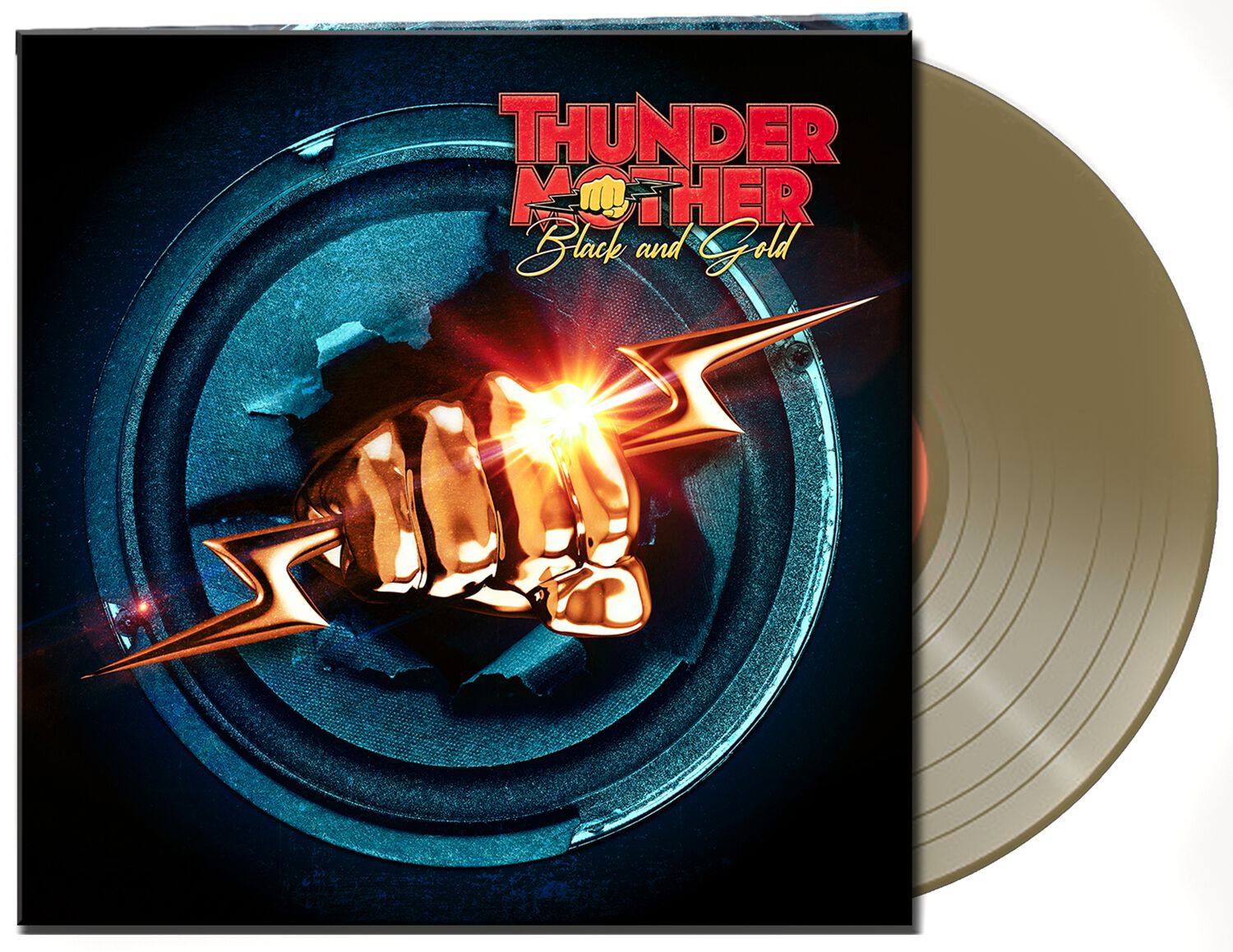 Thundermother Black and gold LP goldfarben