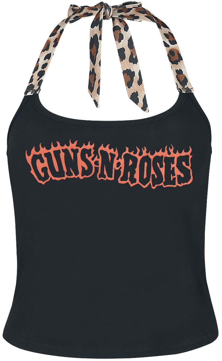 Guns N` Roses Neckholder - EMP Signature Collection - S bis XXL - für Damen - Größe XXL - schwarz/multicolor  - EMP exklusives Merchandise!