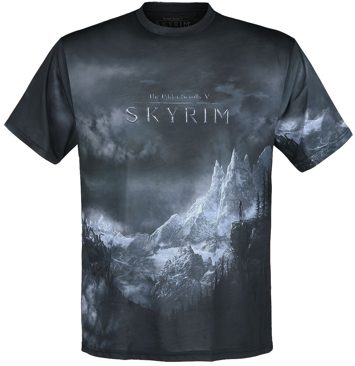 Skyrim Skyrim - 10th Anniversary T-Shirt black