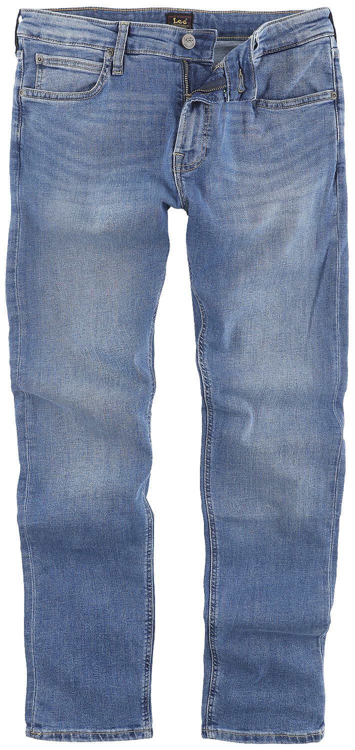 Image of Lee Jeans Malone Skinny Fit Mid Worn Martha Jeans blau