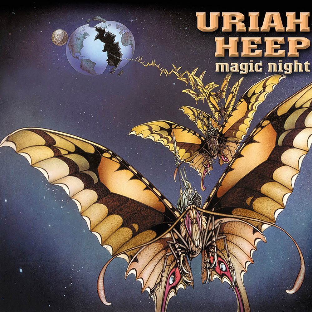 Uriah Heep Magic night LP schwarz