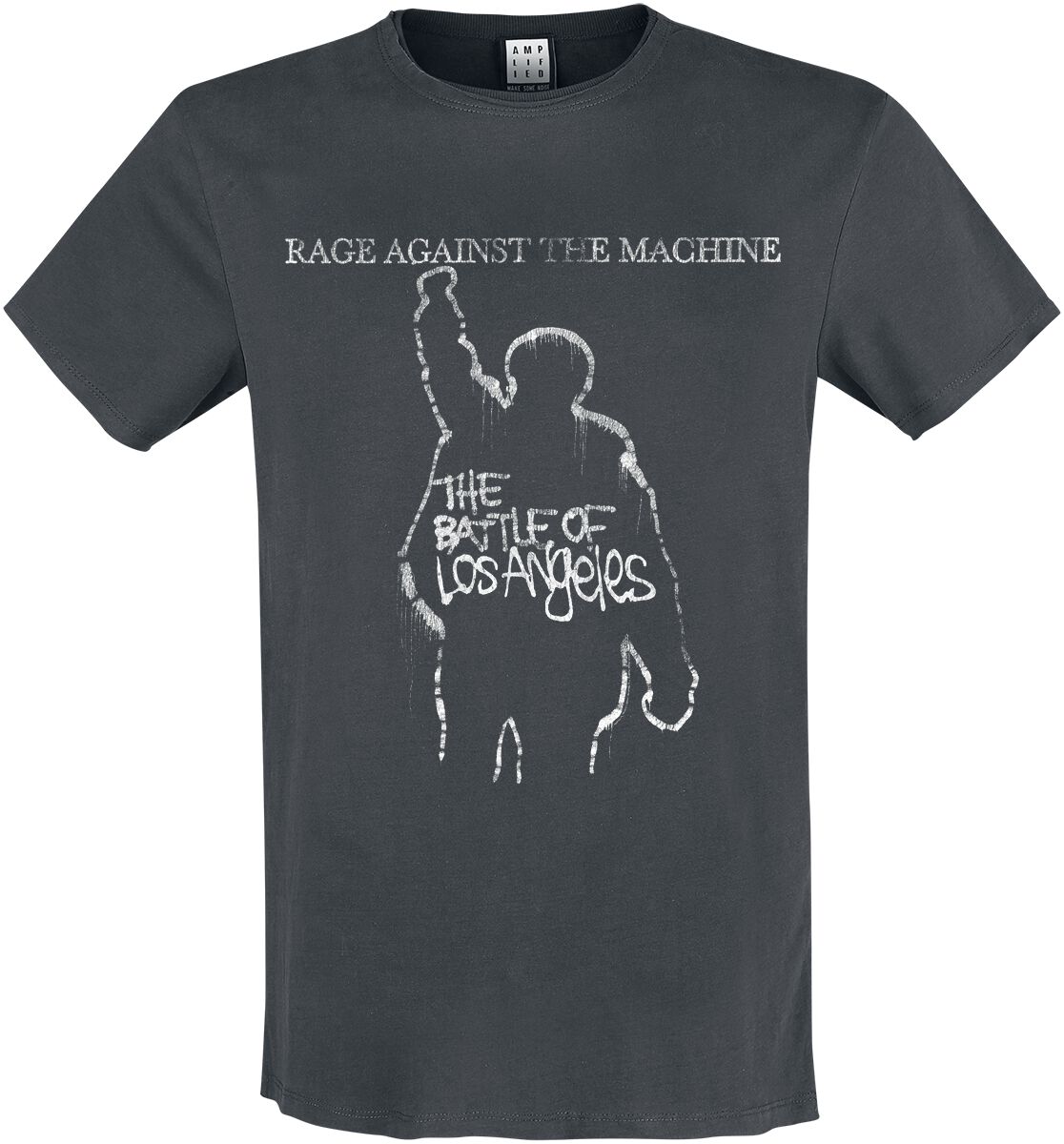 Levně Rage Against The Machine Amplified Collection - The Battle Of LA Tričko charcoal