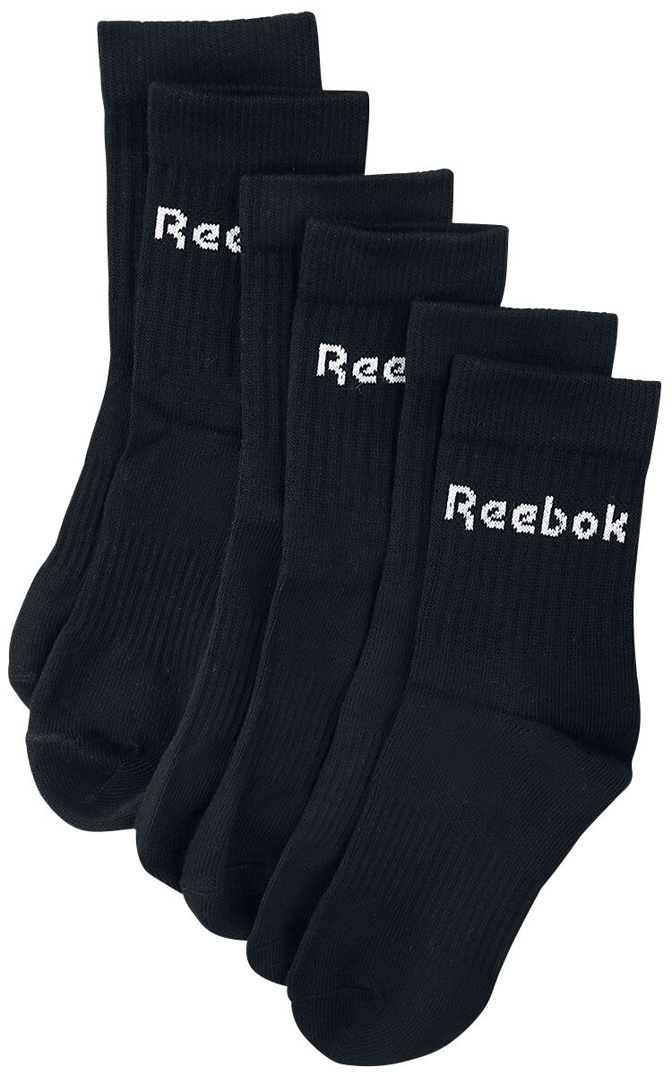 Reebok Act Core Crew 3-Pack Socks black