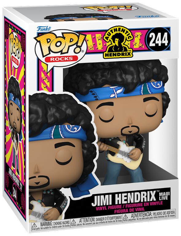 Levně Jimi Hendrix Vinylová figurka č.244 Jimi Hendrix Rocks! (Maui Live) Sberatelská postava standard