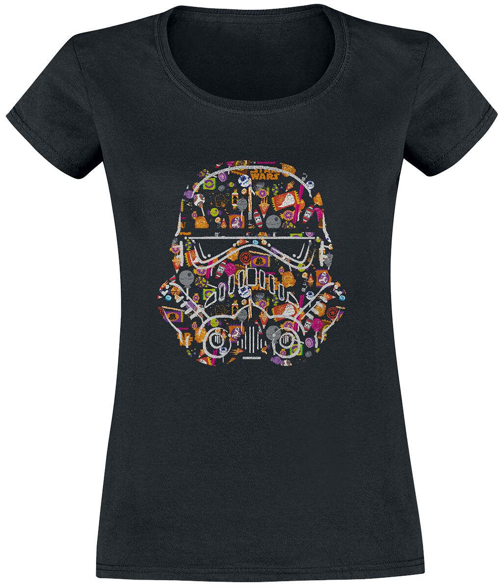 Star Wars Candytrooper T-Shirt schwarz