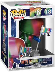 POP Ad Icons: MTV - Moon Person Vinyl Figur 18