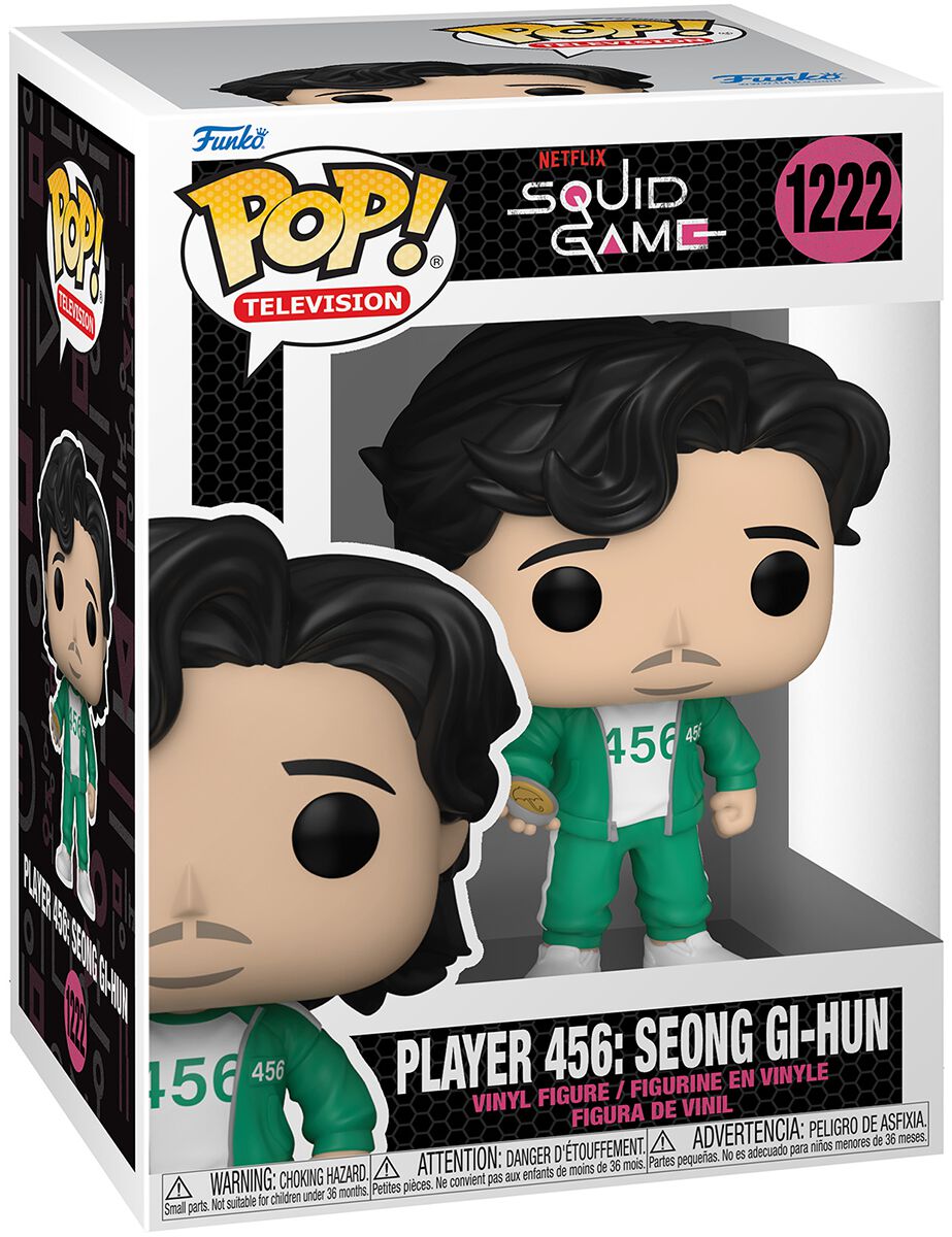 Squid Game Player 456: Seong Gi-Hun Vinyl Figur 1222 Funko Pop! multicolor – 23.35% Rabatt Squid Game Player 456: Seong Gi-Hun Vinyl Figur 1222 Funko Pop! multicolor – 23.35% Rabatt