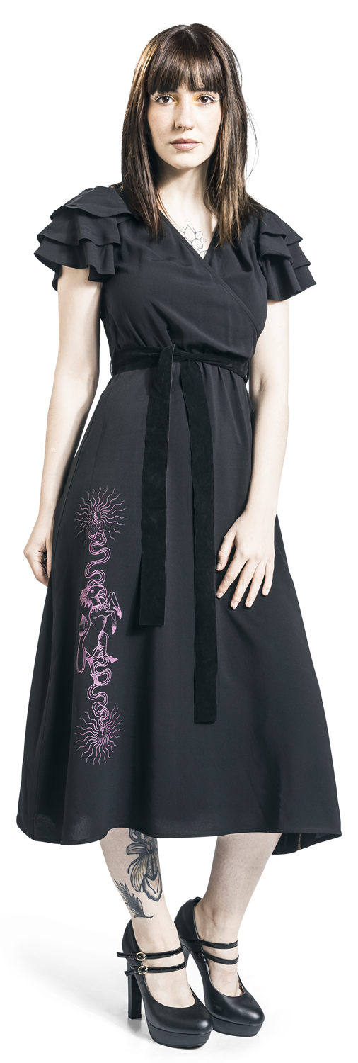 Phantastische Tierwesen Phantastische Tierwesen 3 - Queenie Mittellanges Kleid schwarz - 45.01% Rabatt