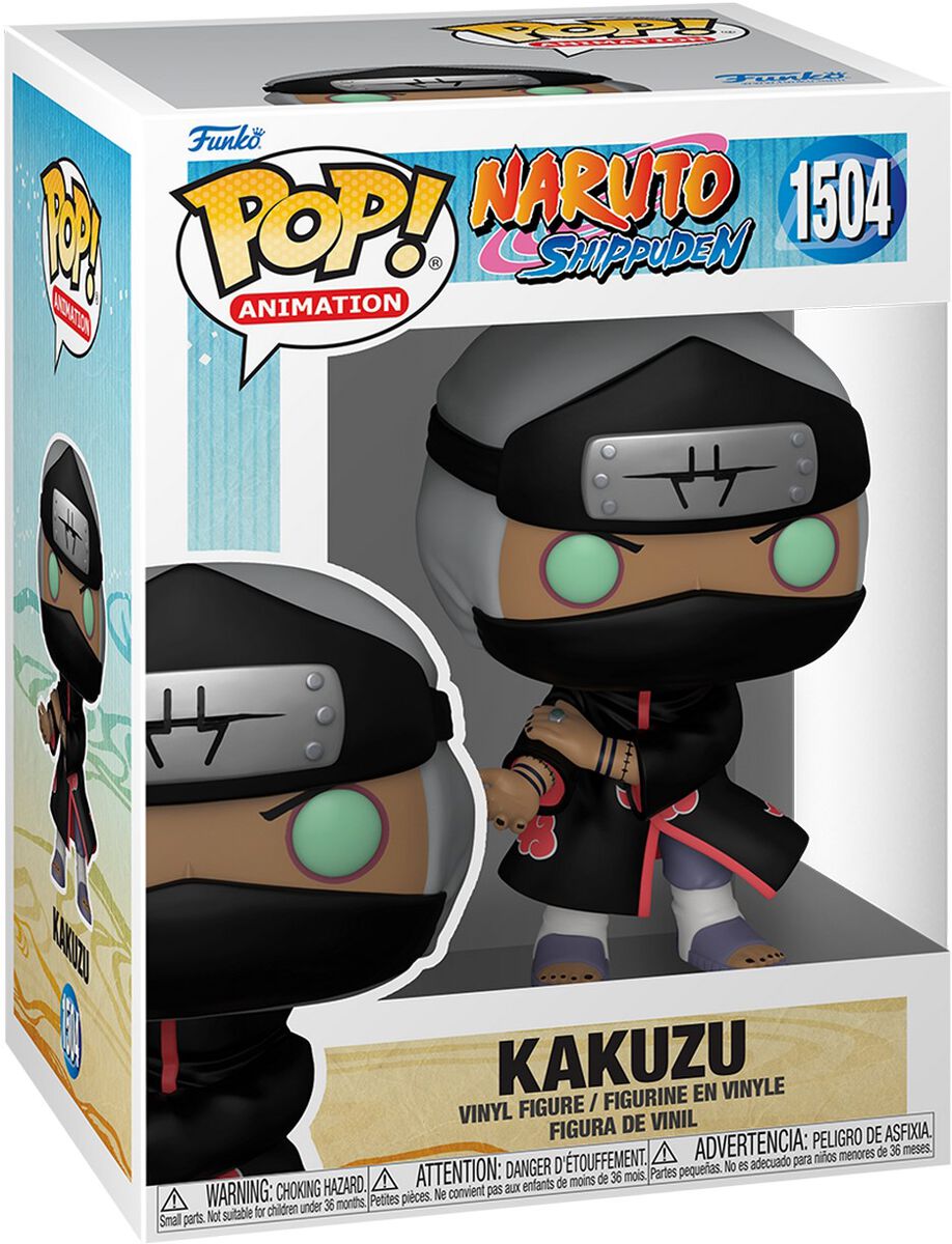 Naruto - Kakuzu Vinyl Figur 1504 - Funko Pop! Figur - multicolor