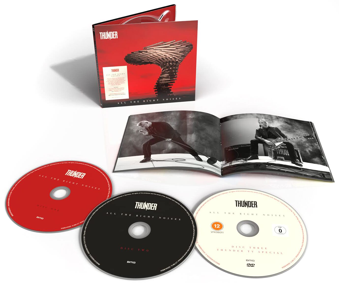 Image of Thunder All the right noises 2-CD & DVD Standard