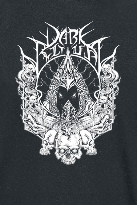 Magic: The Gathering Four Chars T-Shirt schwarz