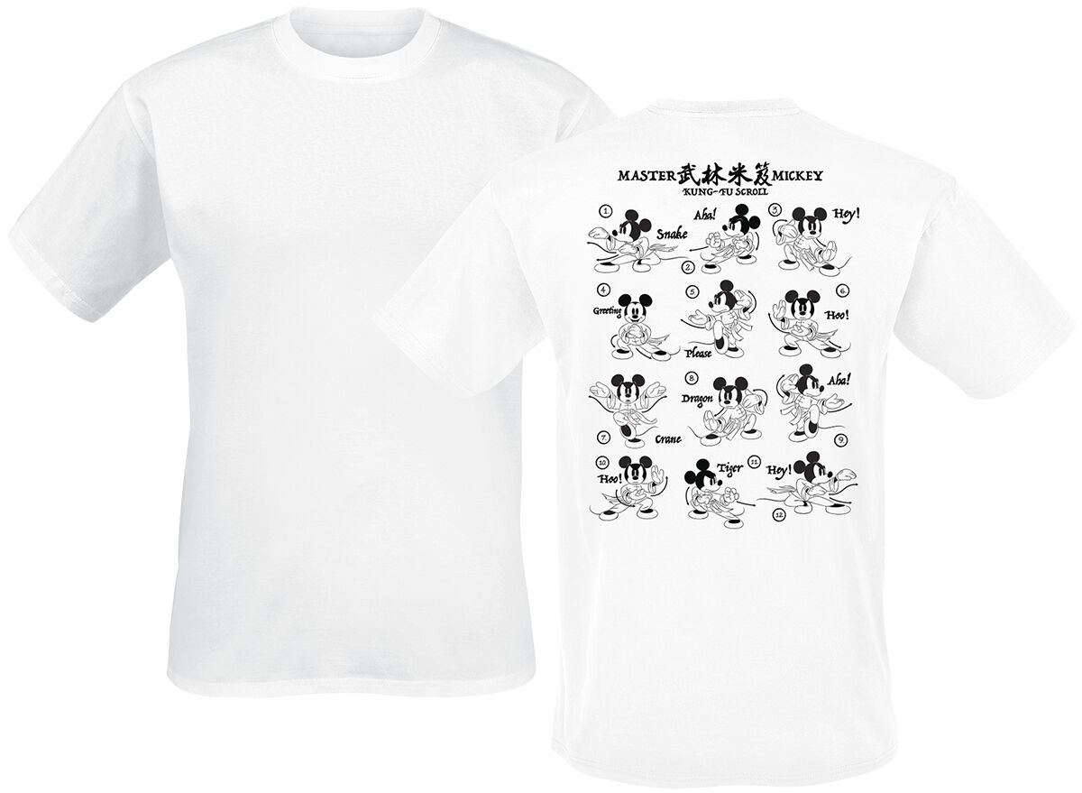 5063609727018 - Master Kung Fu Scroll T-Shirt weiß in XXL