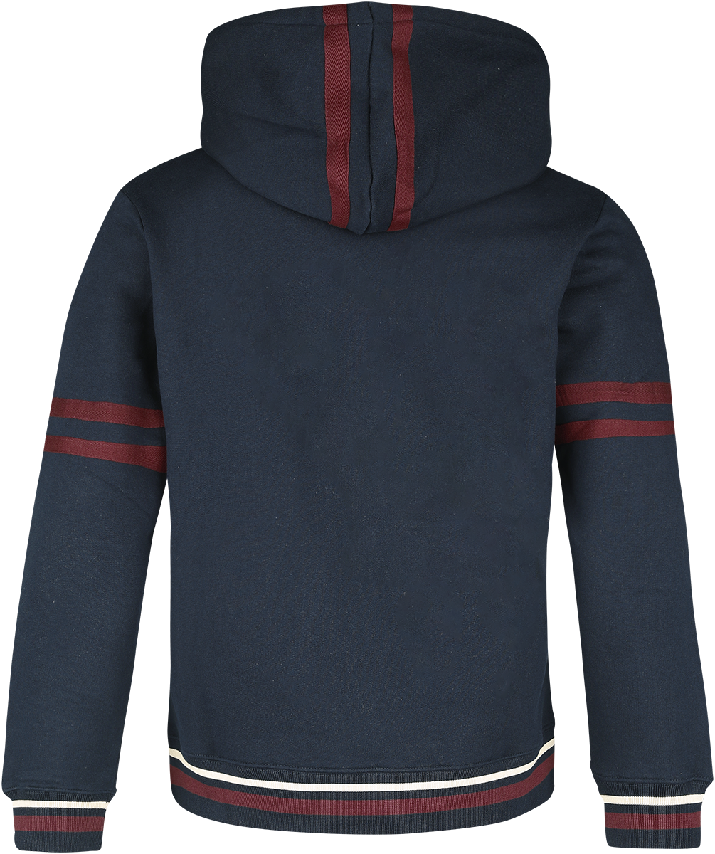 Harry Potter Hogwarts School Kapuzenpullover navy