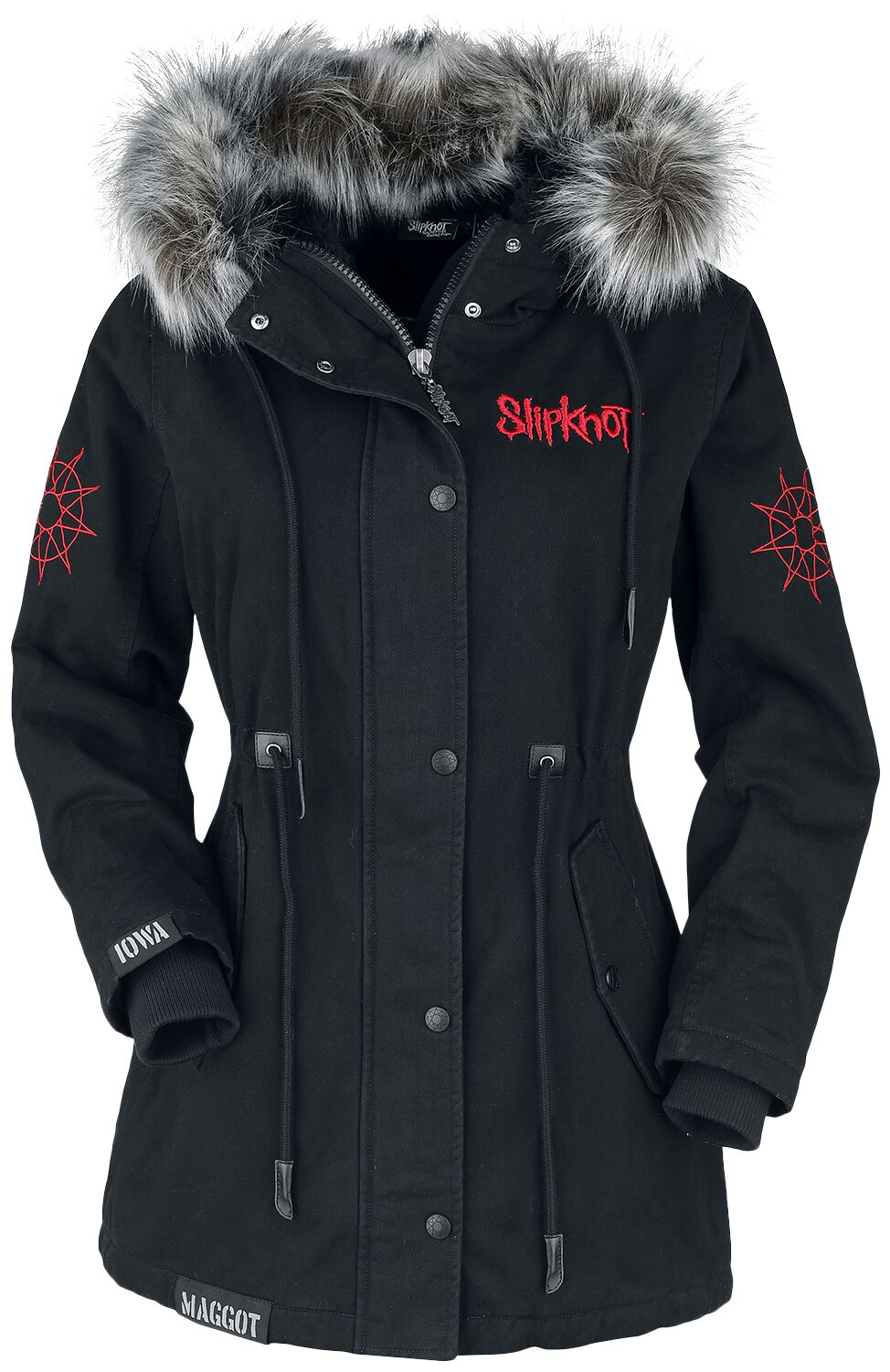Veste d'hiver de Slipknot - EMP Signature Collection - S à XL - pour Femme - noir