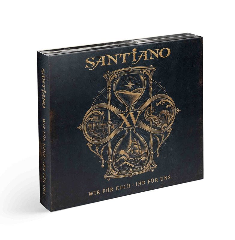 15 Jahre Santiano: Wir für euch, ihr für uns von Santiano - CD & DVD (Deluxe Digipak Edition)