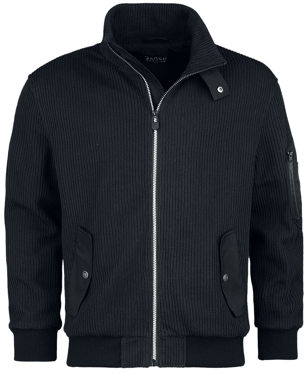Black Premium by EMP Jacke mit Ärmeltasche Übergangsjacke schwarz in XL