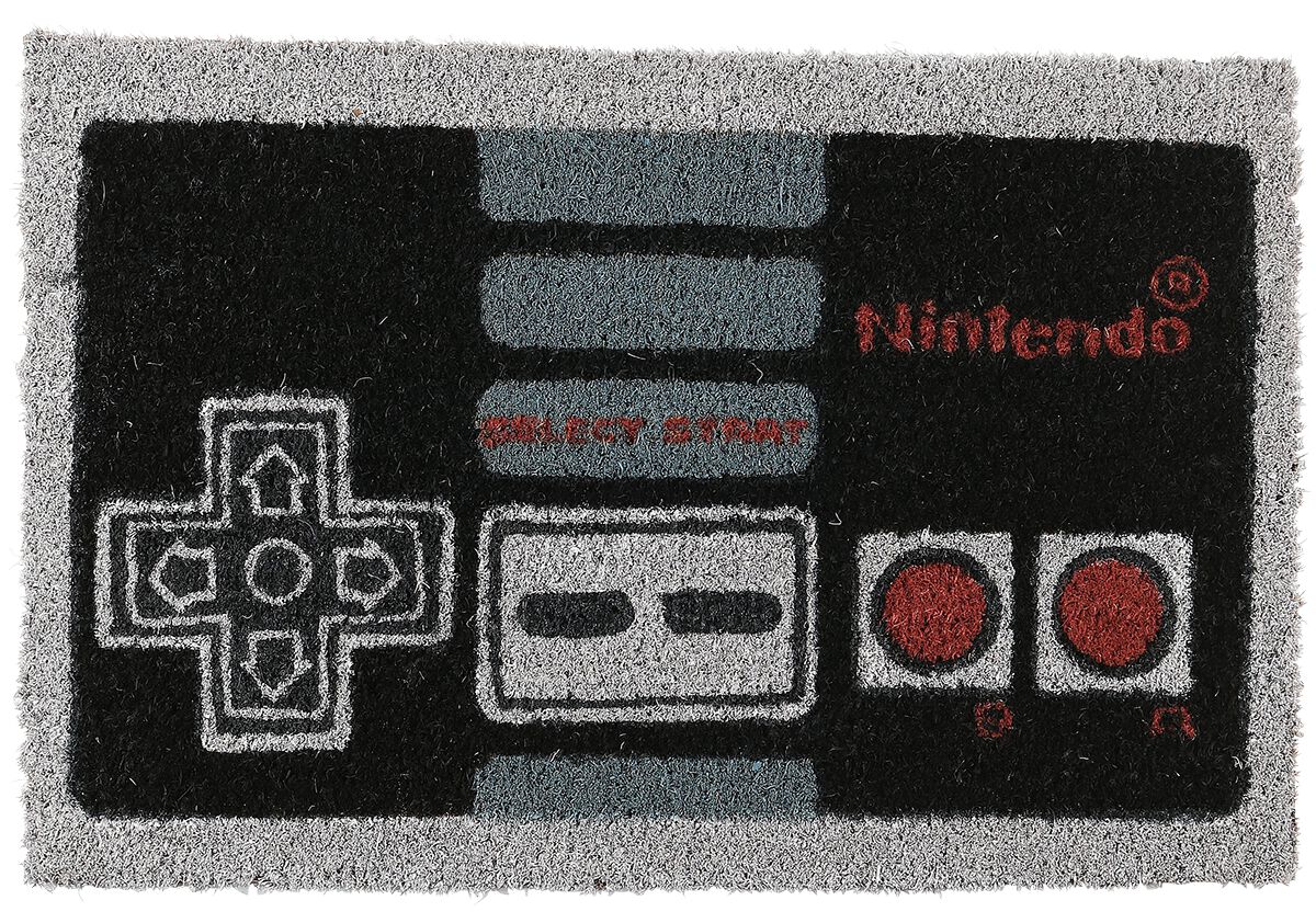 NES Controller Fußmatte multicolor von Nintendo