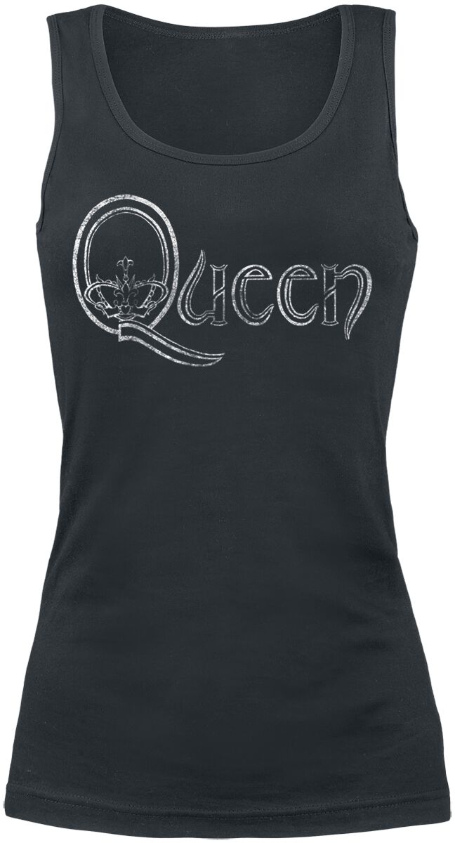 Levně Queen Logo Dámský top černá