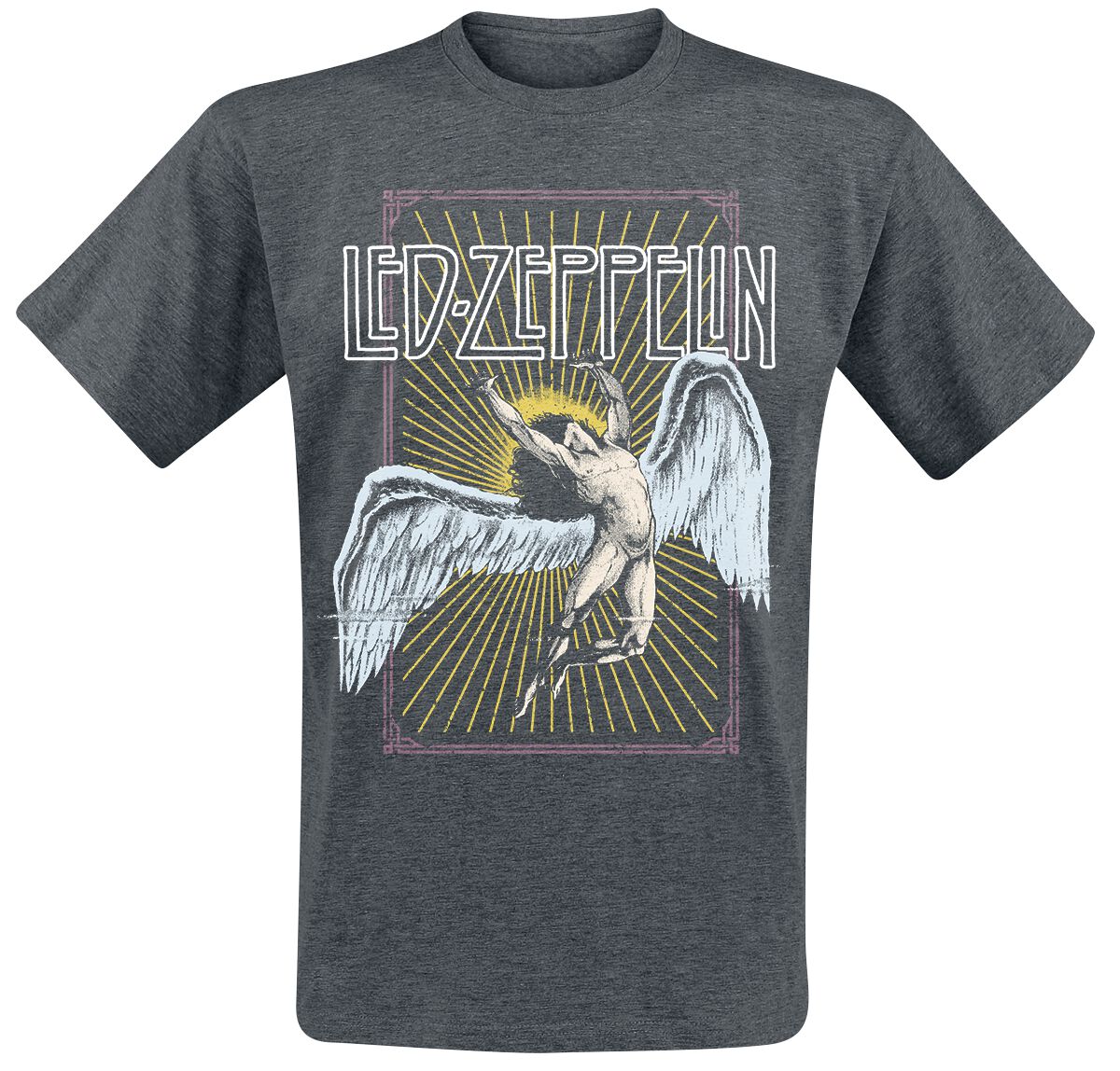 Led Zeppelin T-Shirt - Icarus Colour - S bis XXL - für Männer - Größe XL - dunkelgrau  - Lizenziertes Merchandise!