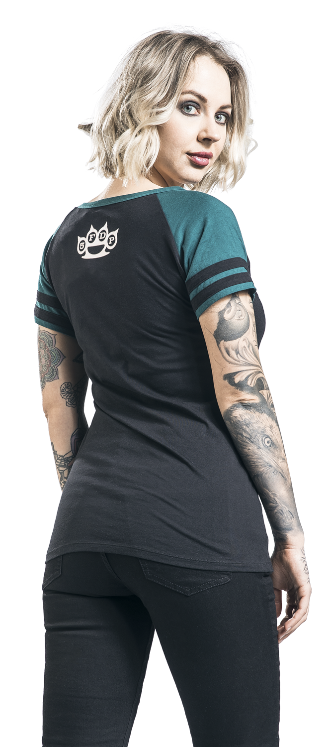 Five Finger Death Punch EMP Signature Collection T-Shirt schwarz petrol