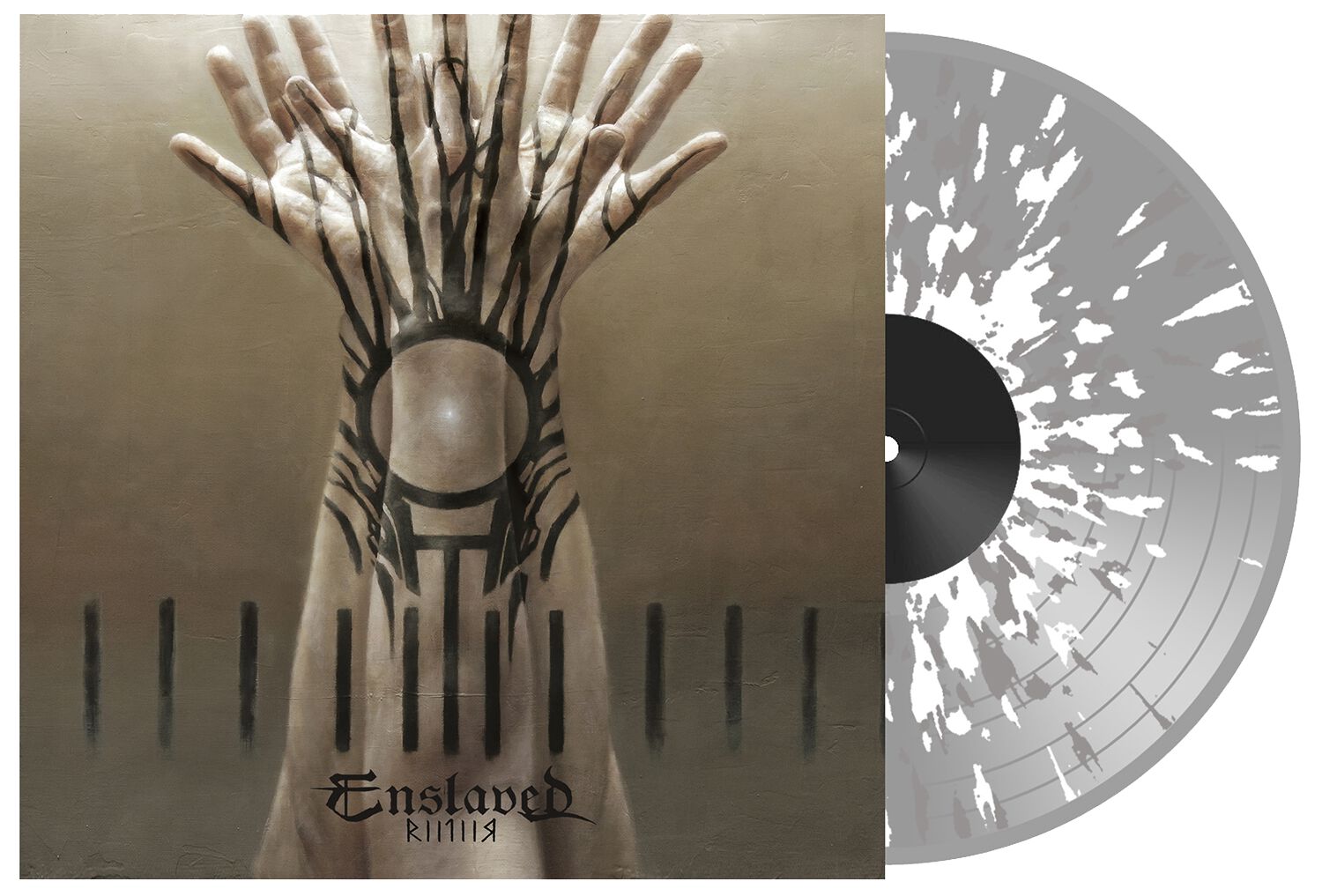 Image of Enslaved Riitiir 2-LP splattered