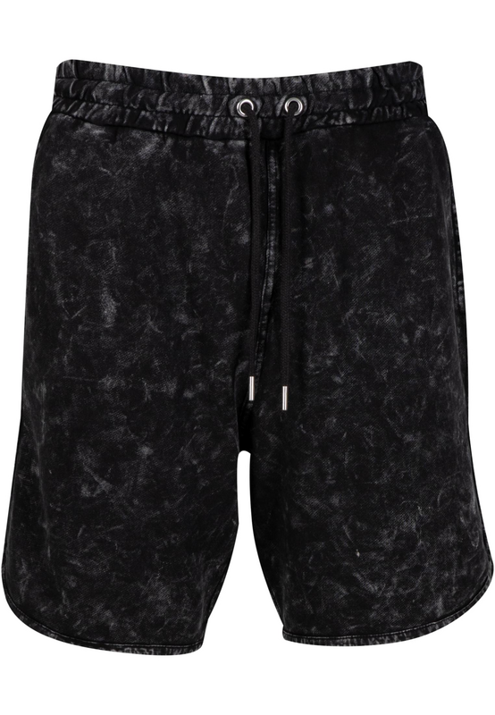 Urban Classics  Shorts - Washed Piped Shorts - for Men - black