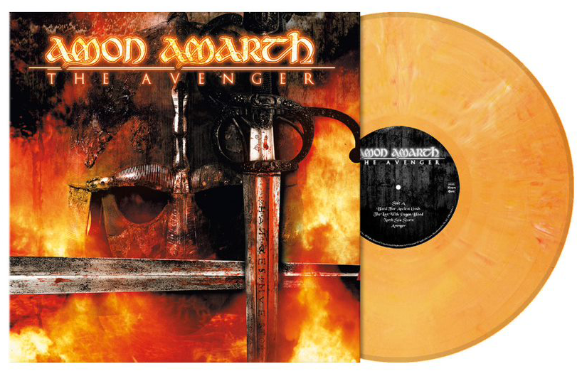 LP  av Amon Amarth - The avenger -  - farget
