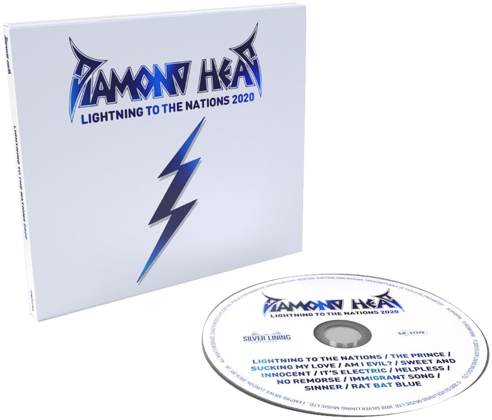 Image of Diamond Head Lightning to the nations 2020 CD Standard