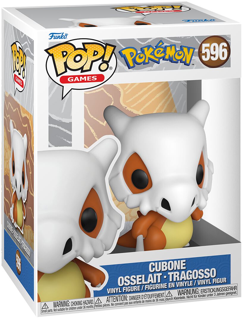 Pokémon Cubone Vinyl Figur 596 Funko Pop! multicolor