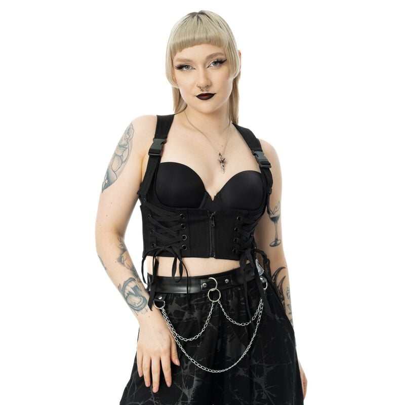 Chemical Black Rowena Vest Weste schwarz in L