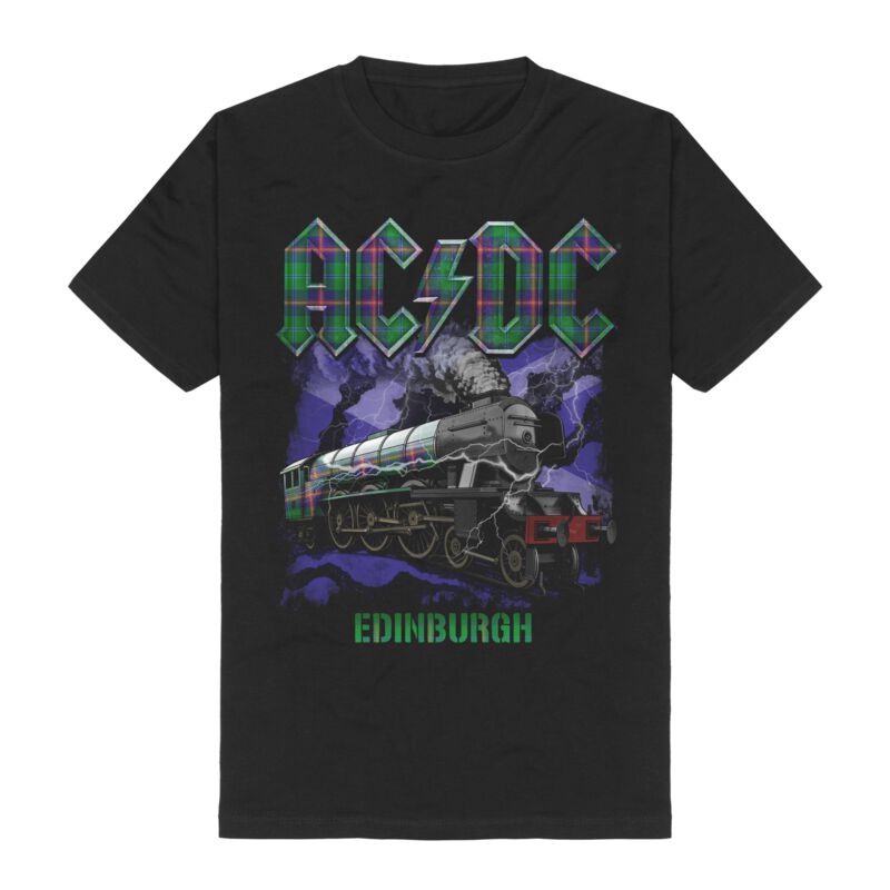 4055585613318 - AC DC Edinburgh T-Shirt schwarz in S