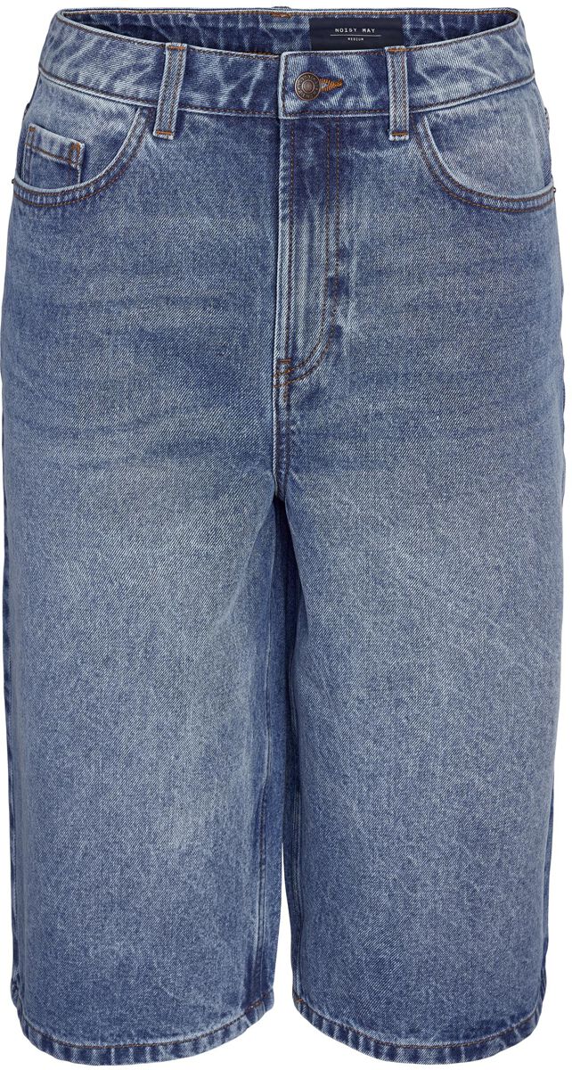 Image of Shorts di Noisy May - Nmlila HW loos denim shorts - XS a XL - Donna - azzurro