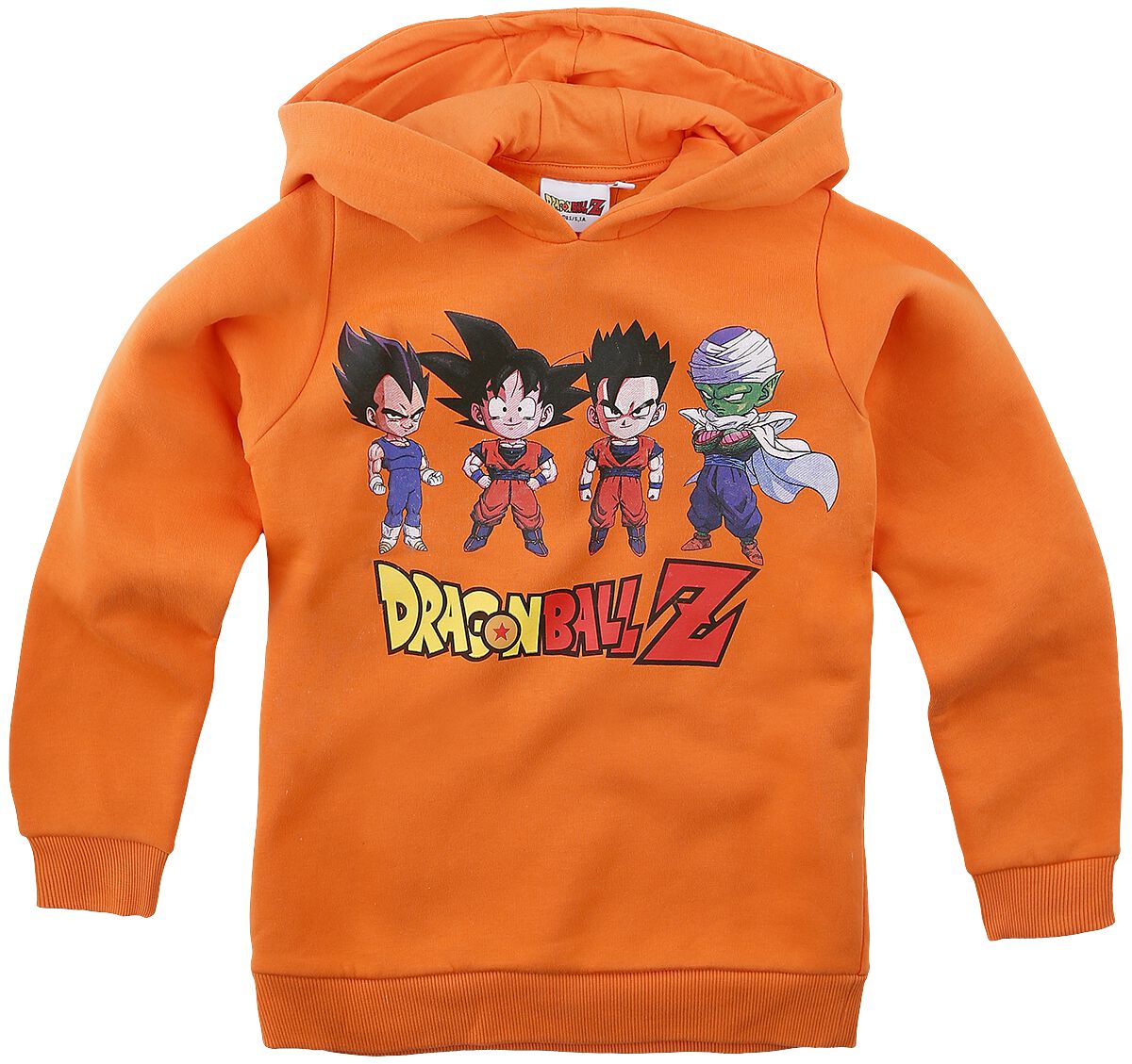 Kids Z Group Kapuzenpullover orange von Dragon Ball