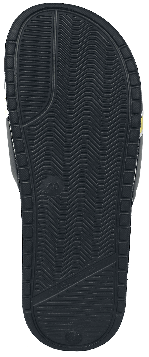 Pokémon Pikachu - Pika, Pika! Sandale schwarz