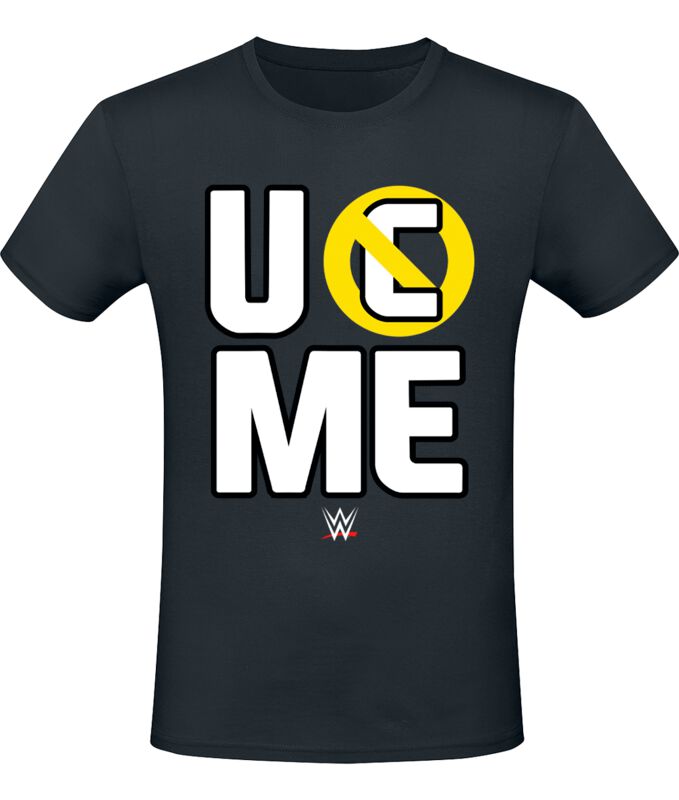 Wwe Mænd T-Shirt - Du Kan Ikke Se Mig - Till - Herrer - Sort Stor