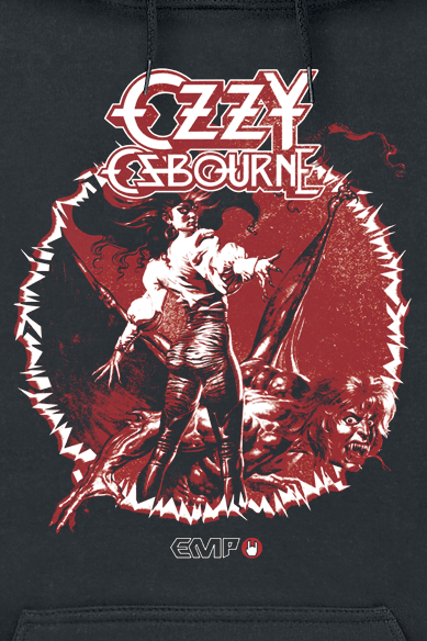 Thumbnail - Ozzy Osbourne The Ultimate Sin - 40th Anniversary Kapuzenpullover schwarz in S